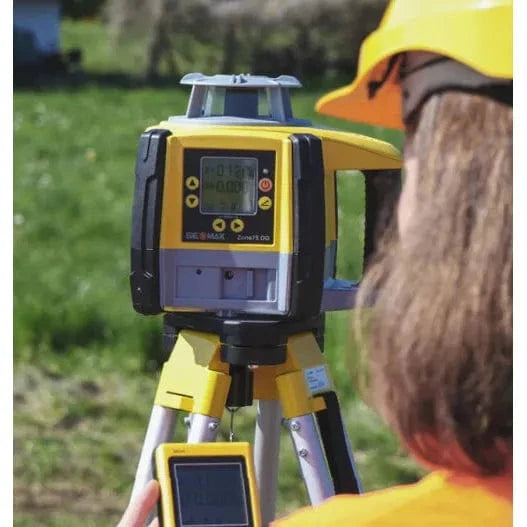 GeoMax Zone60 HG Dual Grade Laser, w/ Laser Receiver